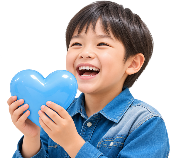 ハートを持つ男の子