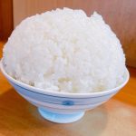 大盛りライス無料。