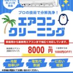 家庭用エアコン洗浄